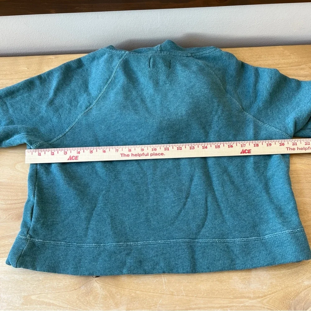 Pact Teal Cowl-Neck Pullover Hoodie - Picture 8 of 11